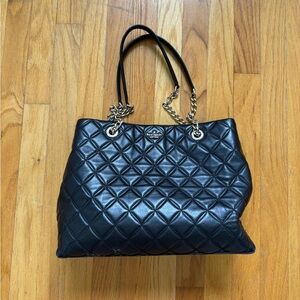 Kate Spade Black Quilted Bag